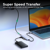 8-in-1 USB-C Hub — 4K HDMI, PD 100W, Gigabit